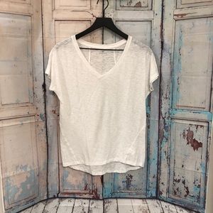 Athleta White T-Shirt Size XS